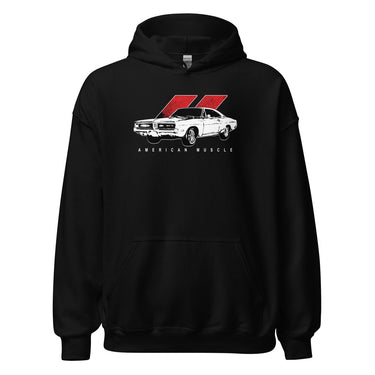 1969 Charger Hoodie in black